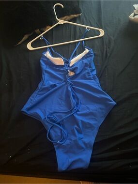 Vibrant Royal Blue One-Piece Swimsuit